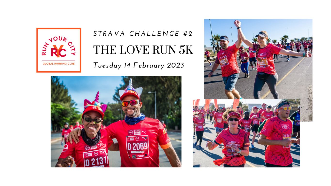 Celebrate your love for running with the Absa RUN YOUR CITY Series on  Valentine's Day - Stillwater Events